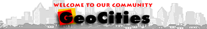 GeoCities - Welcome to our community
