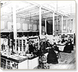 Morgan's, St. James St. store, ca. 1890,  soft goods department
