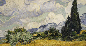 Vincent van Gogh: Wheat Field with Cypresses