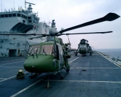 Lynx on HMS Ocean