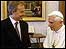 Pope Benedict XVI meets Tony Blair