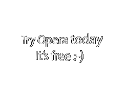 Try Opera today!
