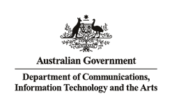 Australian Government Department of Communications, Information Technology and the Arts