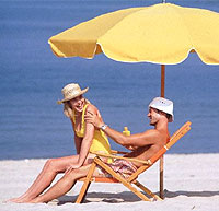Couple Sitting on Beach, Goa Beach Vacation Packages