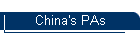 China's PAs