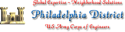 US Army Corps of Engineers, Philadelphia District Banner
