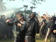 Bei Bollhagen: Die Polizei geht mit Wasserwerfern gegen G8-Gegner vor