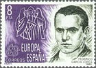 sello Europa, CEPT  21ª serie 8 pesetas