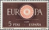 sello Europa, CEPT. 5 pesetas