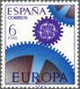 sello Europa, CEPT 8ª serie 6 pesetas