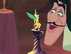 Peter Pan: Tinker Bell and Captain Hook