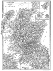    Map of Scotland