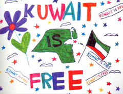Click for a larger View. (Liberation of Kuwait)