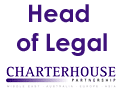 Charterhouse, Head of Legal , Middle East