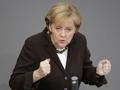 Angela Merkel in der Haushaltsdebatte im Bundestag (Foto: REUTERS)