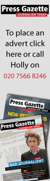 Advertise with Press Gazette