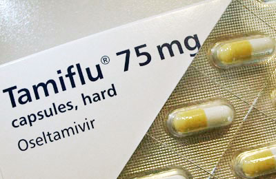 Pack of Tamiflu drug, used to combat Swine flu