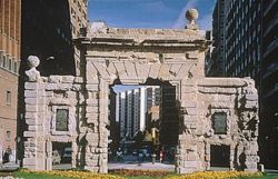 The Carmen Gate is an example of the romanic period.