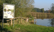 Informationstafel am Kppchensee