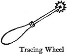 Tracing wheel
