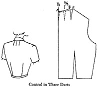 Control in three darts