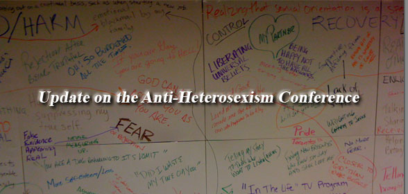 Update - Anti-Heterosexism Conference