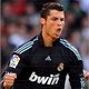 Cristiano Ronaldo of Real Madrid celebrates after scoring Real's first