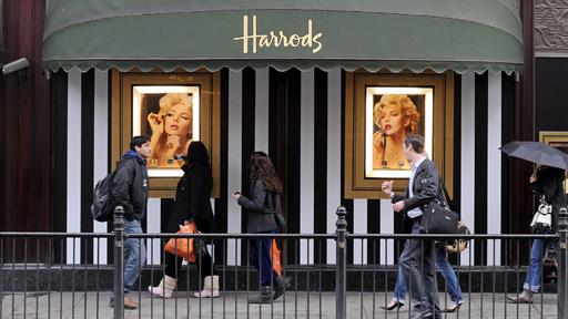 Das Luxuskaufhaus Harrods in London (Foto: AFP)