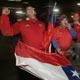 Locura por la Roja en las calles de Chile