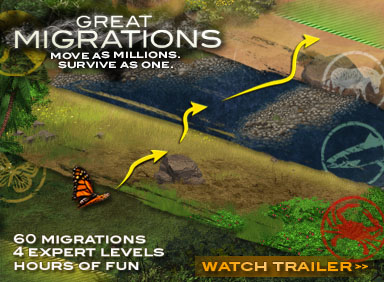 Watch the Great Migrations the Game Trailer