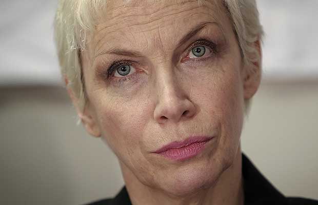 Actor David Suchet, famous for his television role as detective Hercule Poirot, singer Annie Lennox (pictured) and U.S. Open golf champion Graeme McDowell were among those honoured by Queen Elizabeth on Friday.