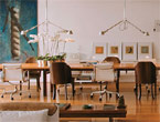 Sala do apartamento de Gloria Kalil - Foto: reprodução / site revista ESTILO