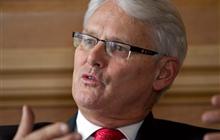 B.C. Premier Gordon Campbell  talks during a wrap-up interview on his career in his office at the BC legislature  in Victoria, B.C. February  16, 2011.