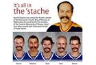 Harold Snepsts moustache graphic