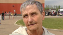Slave Lake resident Marlene Gale learned Thursday that she lost her home in the fire.