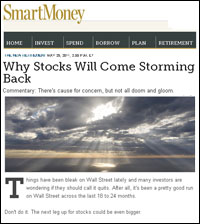 Why Stocks Will Come Storming Back