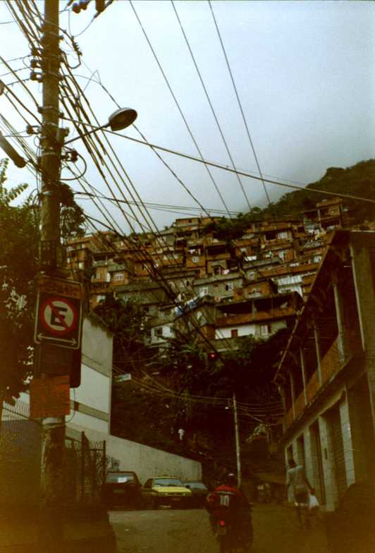 A view of the favela Rocinha (RJ)