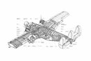 Scottish Aviation Twin Pioneer Cutaway Drawing
