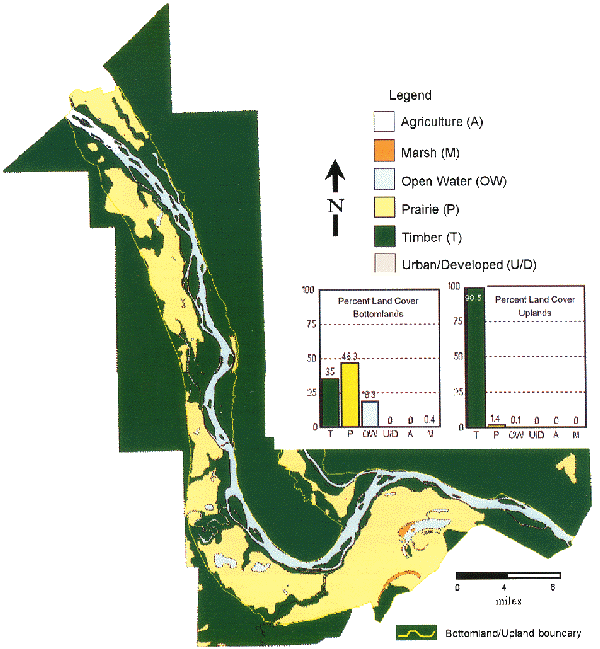 Figure 7-4 Map showing presettlement land cover