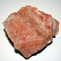 Pink calcite from Franklin New Jersey collected by Caroline Birley