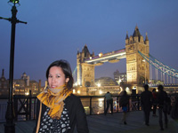 Ada Lee at Tower Bridge