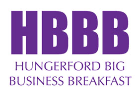 PR & Social Media tips at Hungerford Big Business Breakfast