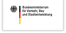 Wortbildmarke: Bundesministerium für Verkehr, Bau und Stadtentwicklung, Link zur Startseite