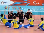 China take on Germany in Sitting Volleyball