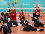 Great Britain take on Japan in their last women's Sitting Volleyball match of London 2012