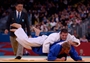 Dramatic action in the men's 81kg Judo bronze medal match