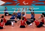 Great Britain take on Ukraine in Women's Sitting Volleyball