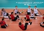 Japan take on Great Britain in Sitting Volleyball