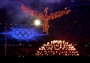 The Olympic spirit rises out of the Flame