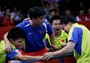 China celebrate winning gold in the Men's Team Table Tennis - Class 4-5 